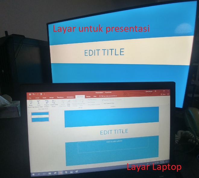 Cara edit slide PowerPoint Saat Presentasi